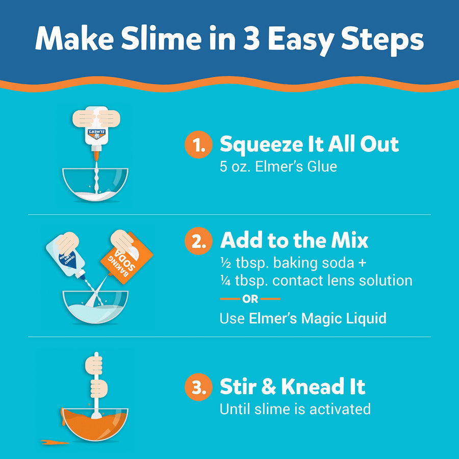 Elmer's Liquid School Glue, Washable, 1 Gallon, 2 Count - Great for Making Slime