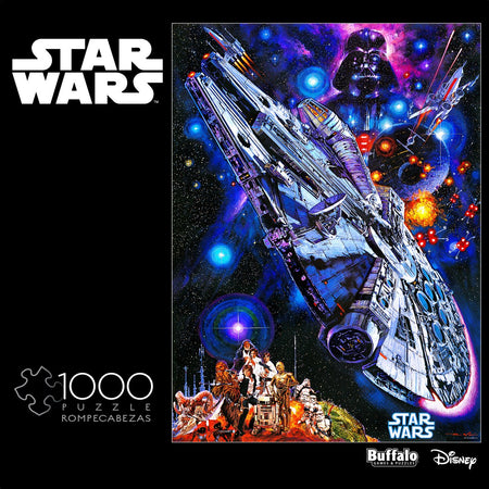 Buffalo Games Star Wars Vintage Art: You're All Clear, Kid - 1000 Piece Jigsaw Puzzle
