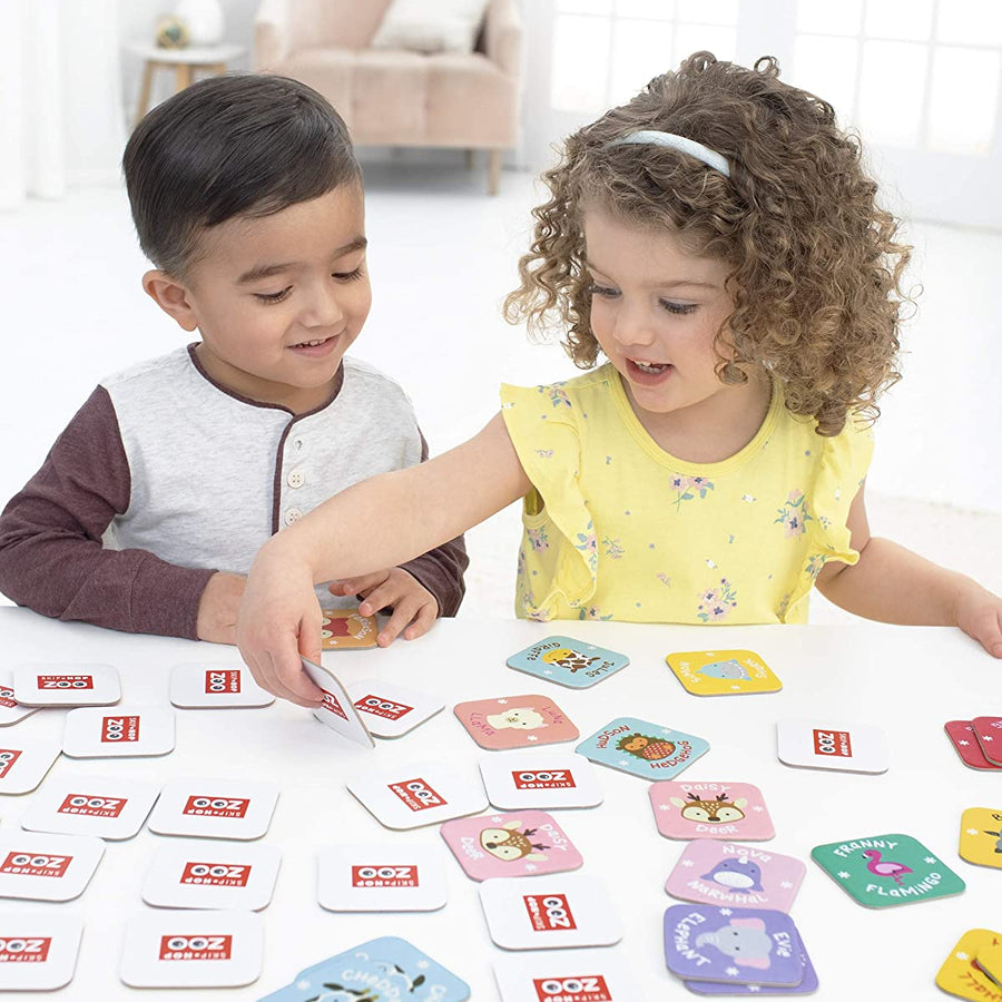 Skip Hop Toddler Memory Game, Zoo Crew