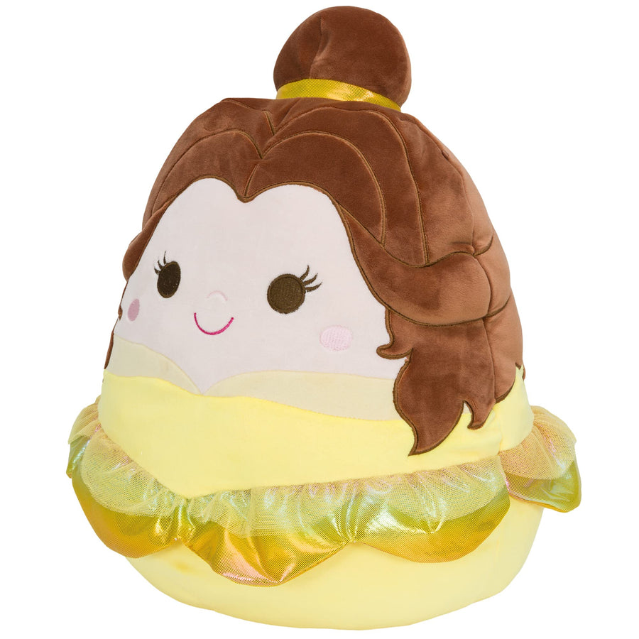 Squishmallow Disney 14-Inch Belle with Sequins - Ultrasoft Stuffed Animal Plush Toy, Official Kellytoy Plush - Amazon Exclusive
