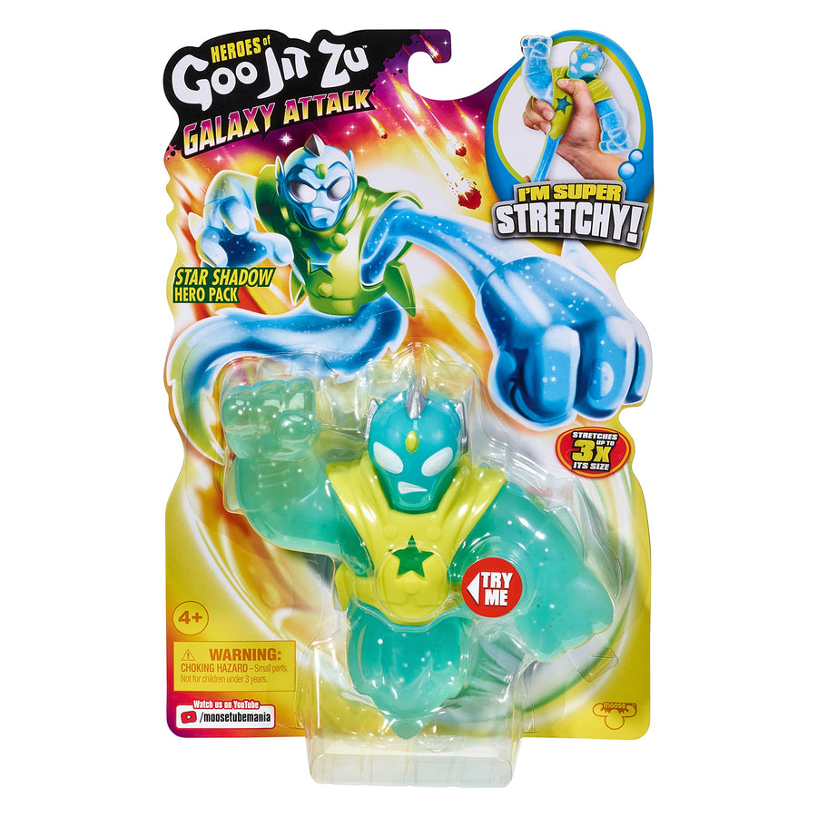 Heroes of Goo Jit Zu Galaxy Attack, Action Figure - Star Shadow, Multicolor (41214)