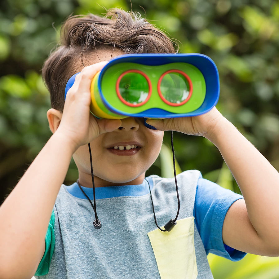 Educational Insights GeoSafari Jr. Kidnoculars Binoculars for Kids, Toddler & Kids Binoculars, Outdoor Play, Camping Gear, Ages 3+