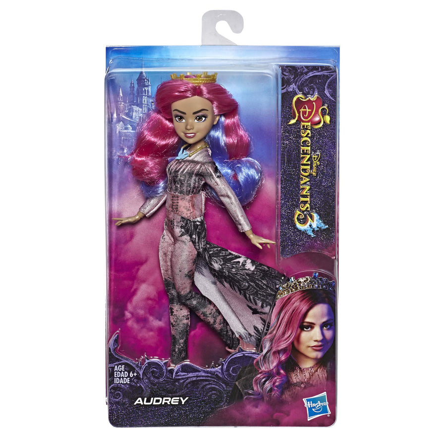 Disney Descendants Audrey Fashion Doll, Inspired by Descendants 3, Brown/a