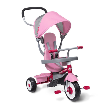 Radio Flyer 4-in-1 Stroll 'N Trike Pink, 19.88" x 35.04" x 40.75"