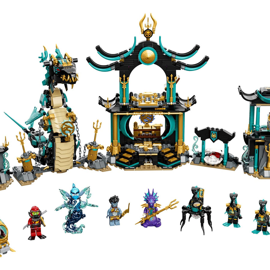 LEGO NINJAGO Temple of The Endless Sea 71755 Building Kit; Underwater Playset Featuring NINJAGO Kai and Snake Toy; New 2021 (1,060 Pieces)
