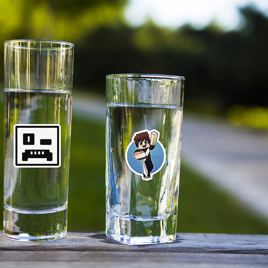 Minecraft Stickers Decals 50 Pack Video Game Theme Funny Stickers for Minecraft Lovers Best Gift