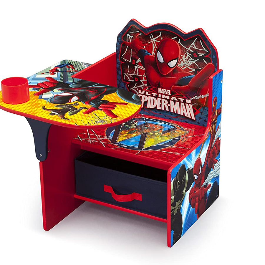 Delta Children Chair Desk With Storage Bin, Spider-Man