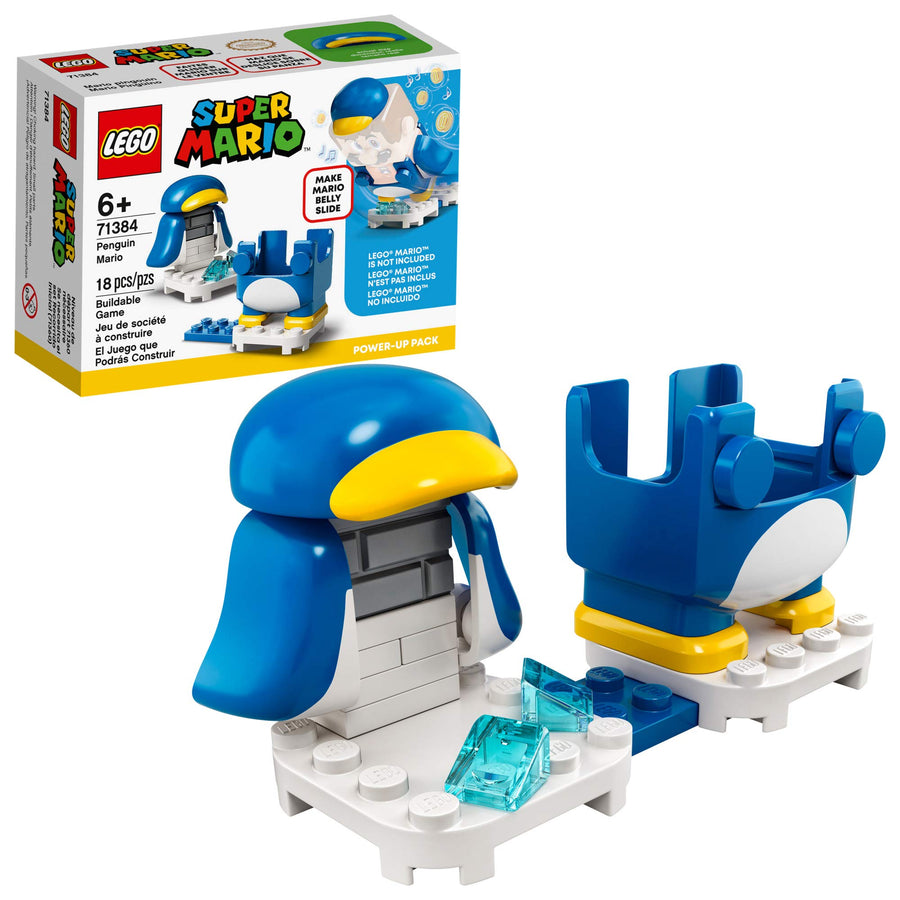 LEGO Super Mario Penguin Mario Power-Up Pack 71384 Building Kit; Collectible Gift Toy for Creative Kids, New 2021 (18 Pieces)