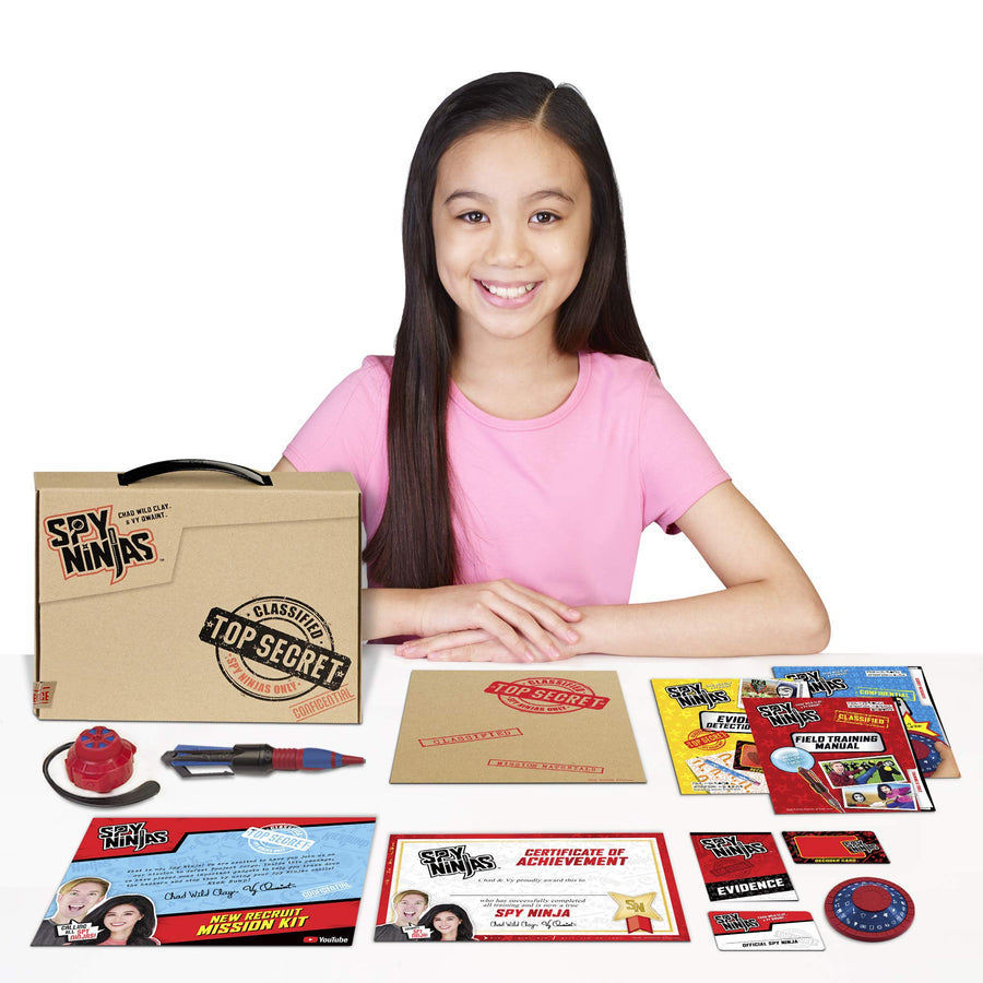 Spy Ninjas New Recruit Mission Kit from Vy Qwaint and Chad Wild Clay