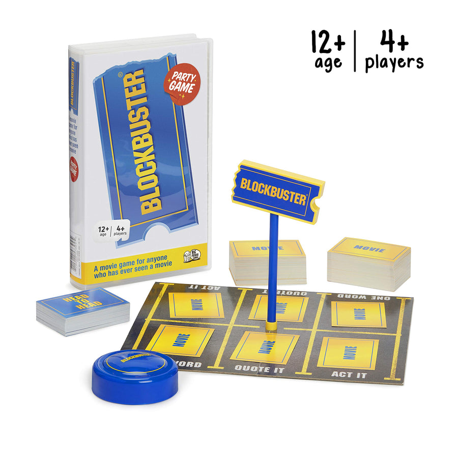 Big Potato The Blockbuster Game: A Movie Party Game for the Whole Family White, Blue and Yellow