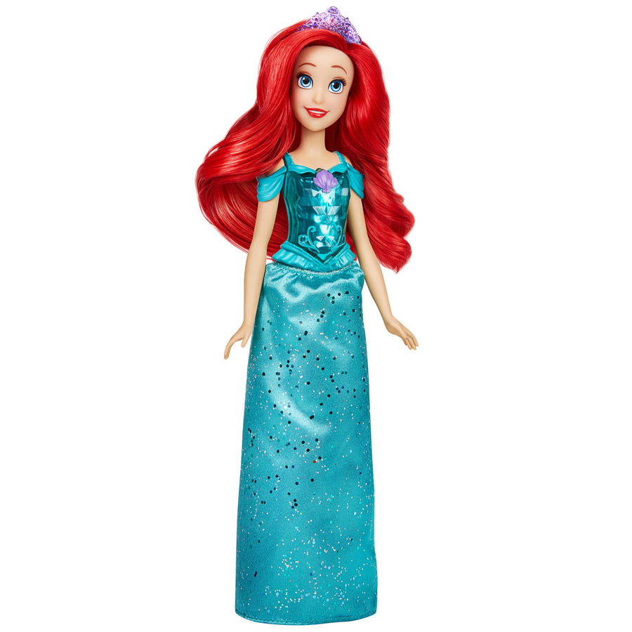 Disney Princess Royal Shimmer Ariel Doll, Fashion Doll with Skirt and Accessories, Toy for Kids Ages 3 and Up