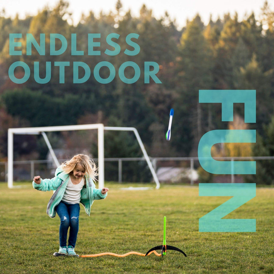 Blast Pad Rocket Launcher Shoots Over 200 Feet High