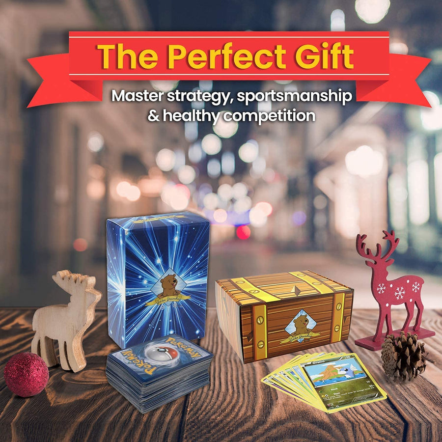 20 Poke Cards | 2 GX, V, OR EX Ultra Rares + 18 Reverse Holo | 100% Authentic Value Pack | Random Assorted Poke TCG Lot GG Box