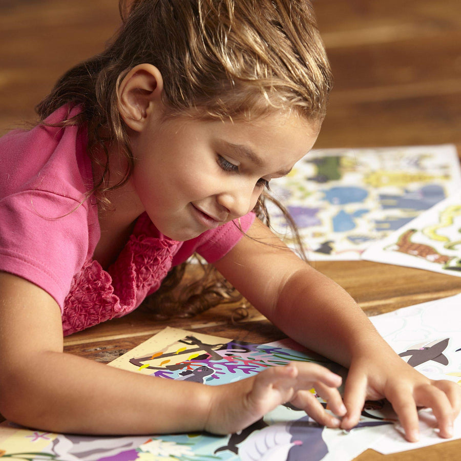 Melissa & Doug Reusable Sticker Pad: Habitats - 150+ Reusable Stickers