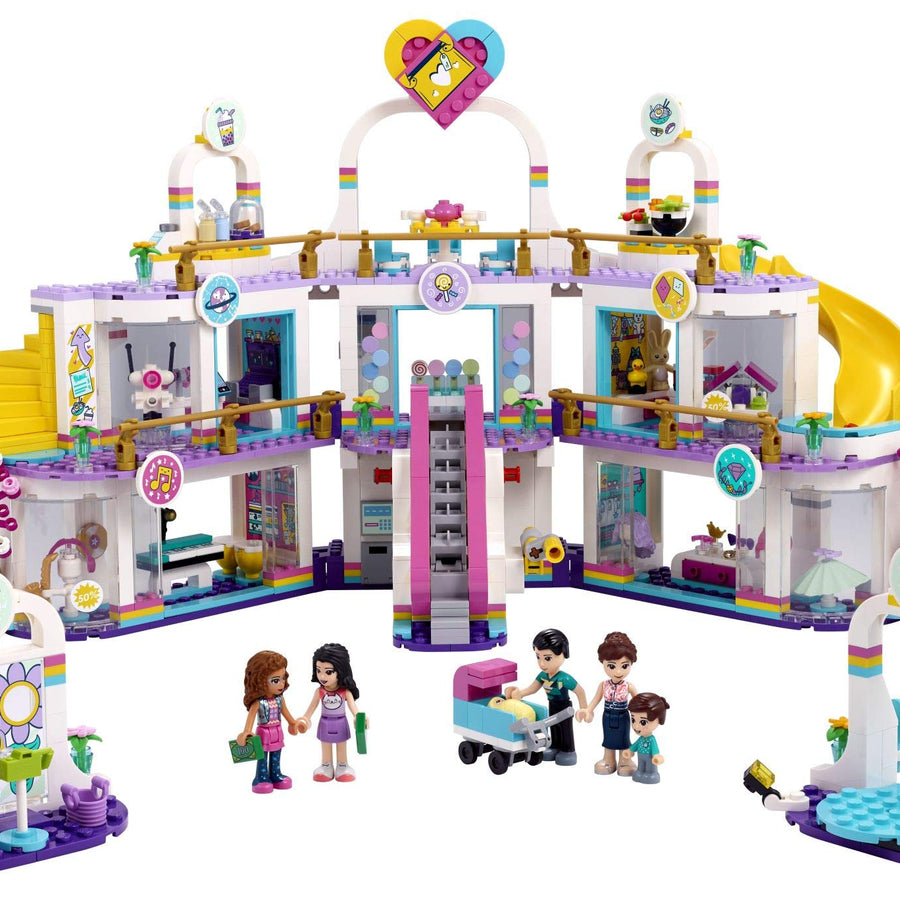 LEGO Friends Heartlake City Shopping Mall 41450 Building Kit; Includes Friends Mini-Dolls to Spark Imaginative Play; Portable Elements Make This a Great Friendship Toy, New 2021 (1,032 Pieces)