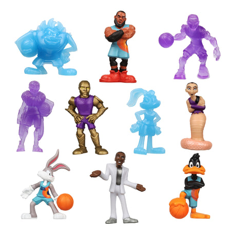 Moose Toys Space Jam: A New Legacy - 2" Collectible 10 Pack Mini Figures with Basketball Bases | Amazon Exclusive