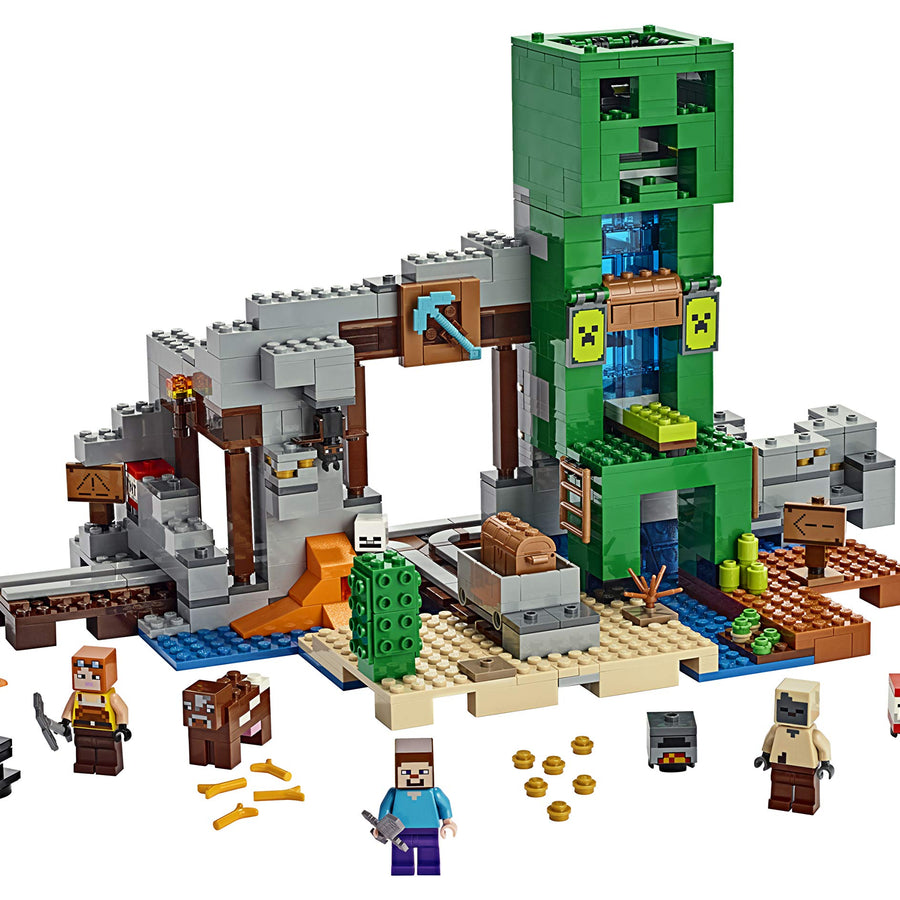 LEGO Minecraft The Creeper Mine 21155 Building Kit (834 Pieces)