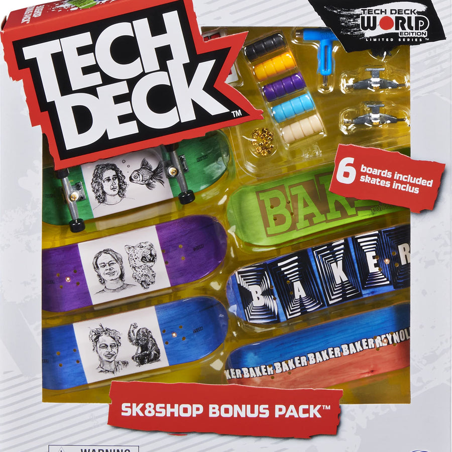 TECH DECK - Sk8shop Bonus Pack (Styles Vary)