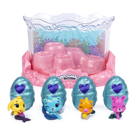 Hatchimals CollEGGtibles, Mermal Magic Underwater Aquarium with 8 Exclusive, for Kids Aged 5 and Up, Amazon Exclusive