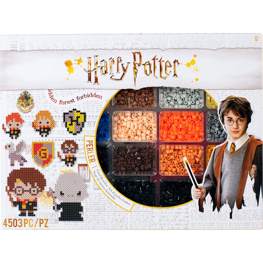 Perler Harry Potter Fuse Bead Kit, 4503pc, 19 Patterns, Multicolor