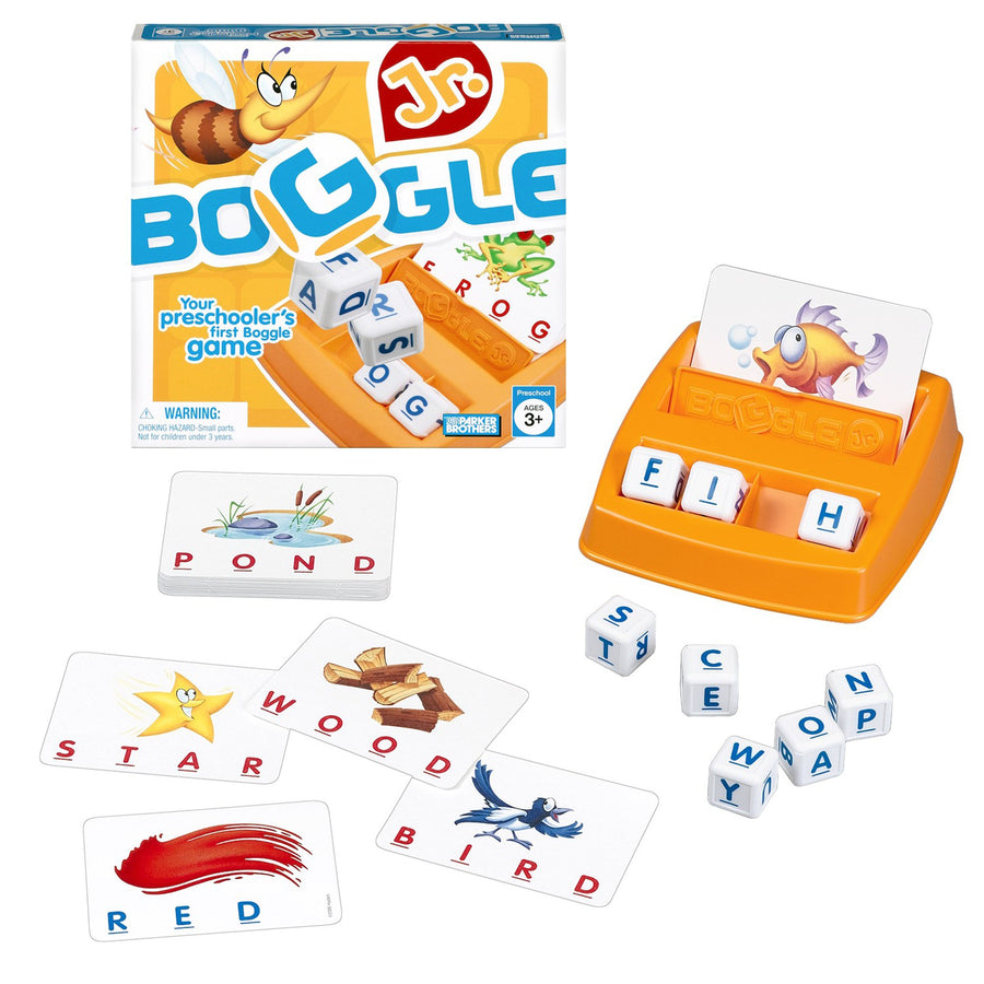 Boggle Junior, Preschool Game, First Boggle Game, Ages 3 and up (Amazon Exclusive)