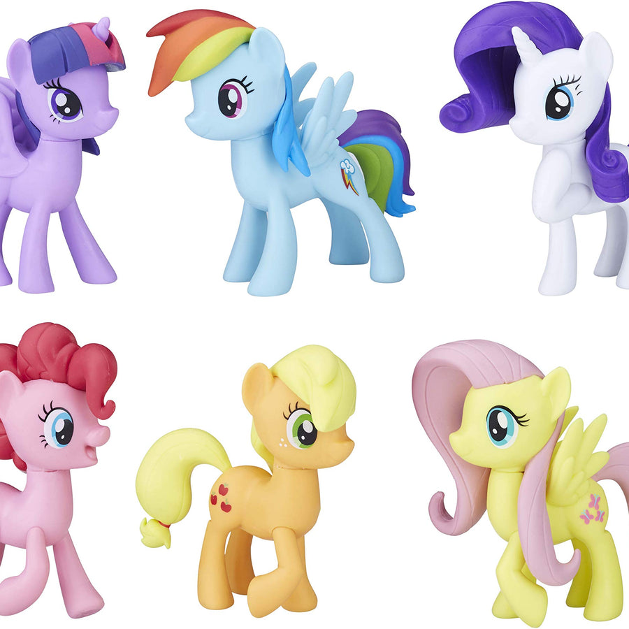 My Little Pony Toys Meet The Mane 6 Ponies Collection (Amazon Exclusive)