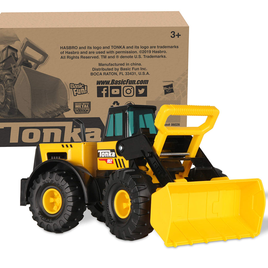 Tonka - Steel Classics Front Loader, Frustration-Free Packaging (FFP)