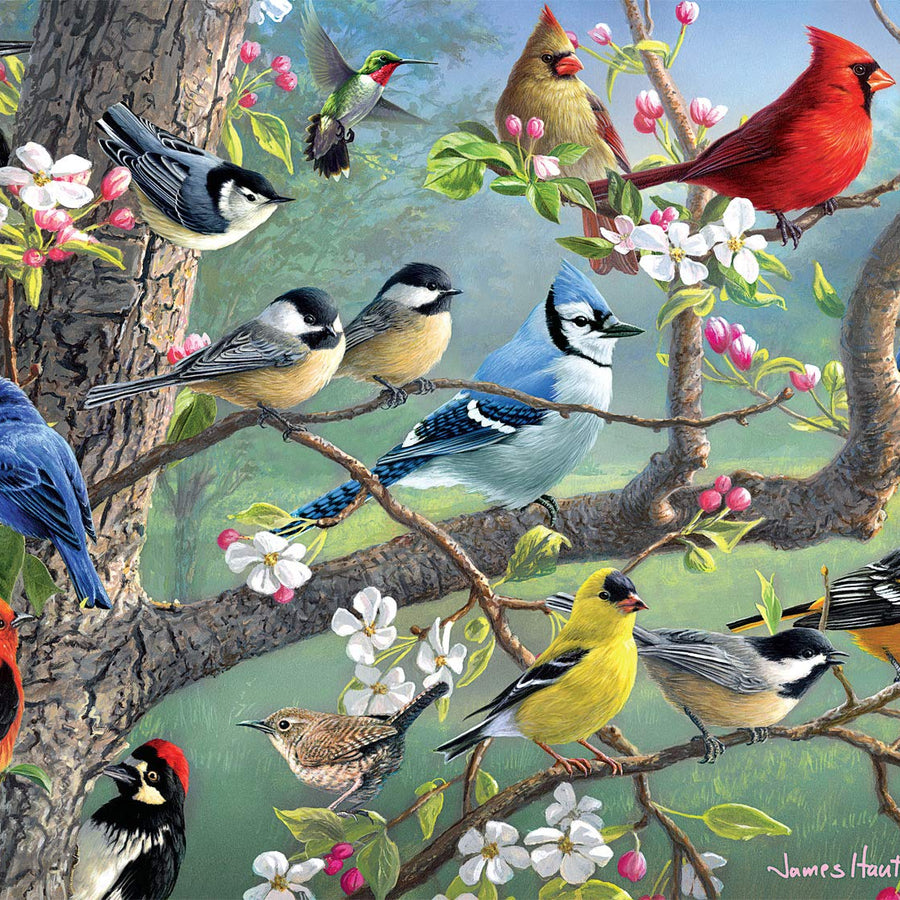 Buffalo Games - Hautman Brothers - Birds in an Orchard - 1000 Piece Jigsaw Puzzle