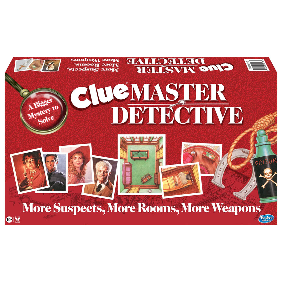 Winning Moves Games Clue Master Detective - Board Game, Multi-Colored