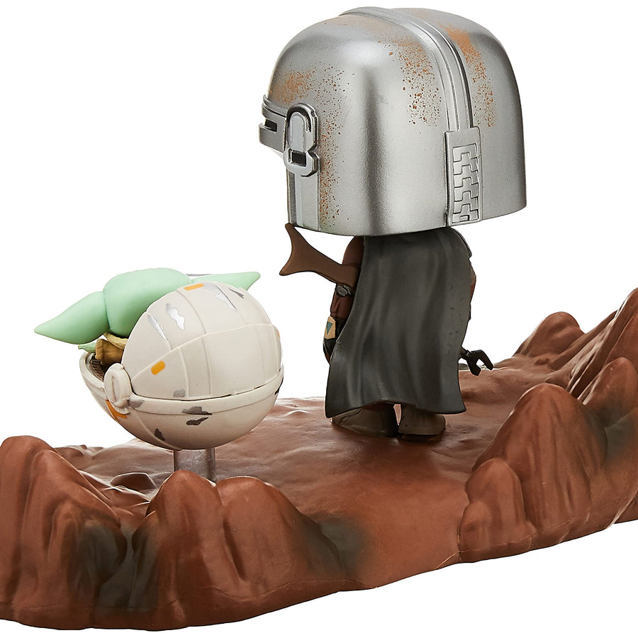 Funko Pop! Moment Star Wars: The Mandalorian - Mandalorian and The Child Vinyl Bobblehead