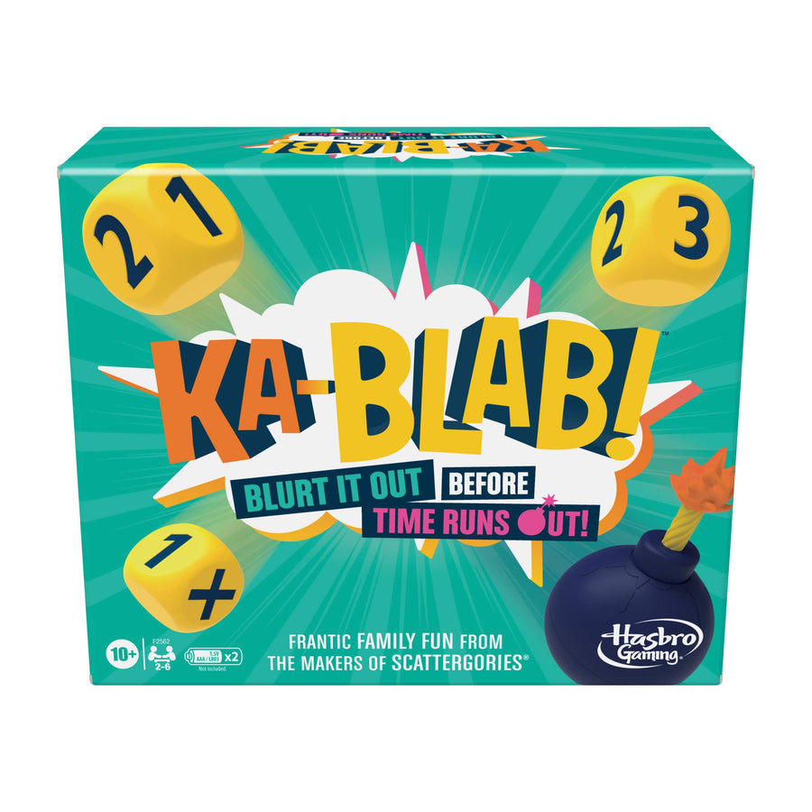 Ka-Blab! Game for Families, Teens and Kids Ages 10 and Up, Family-Friendly Party Game for 2-6 Players, from The Makers of Scattergories