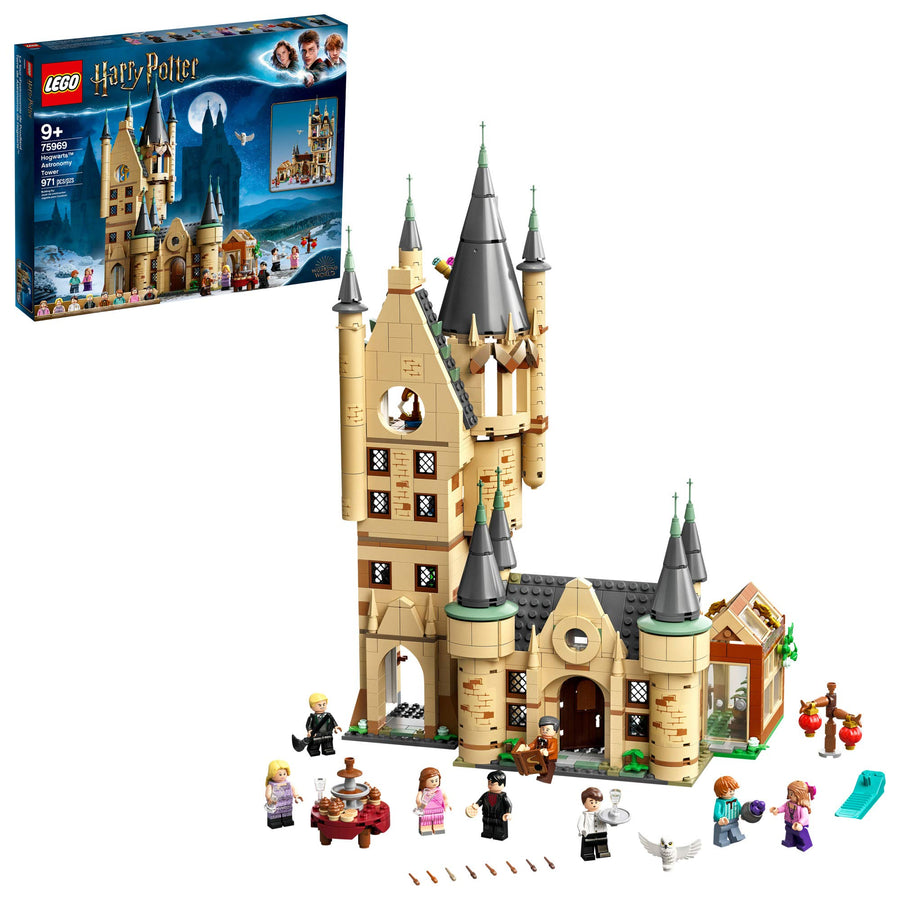 LEGO Harry Potter Hogwarts Astronomy Tower 75969; Great Gift for Kids Who Love Castles, Magical Action Minifigures and Harry Potter and The Half Blood Prince Toys (971 Pieces)