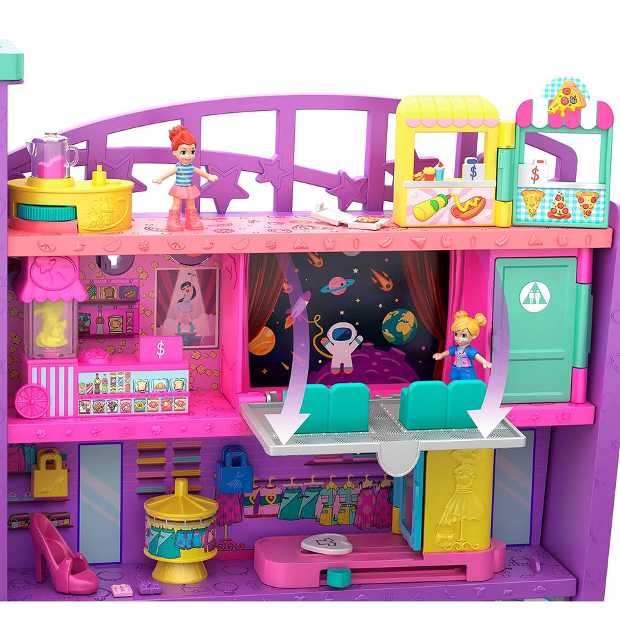 Polly Pocket Pollyville Mega Mall Super Pack (Amazon Exclusive)