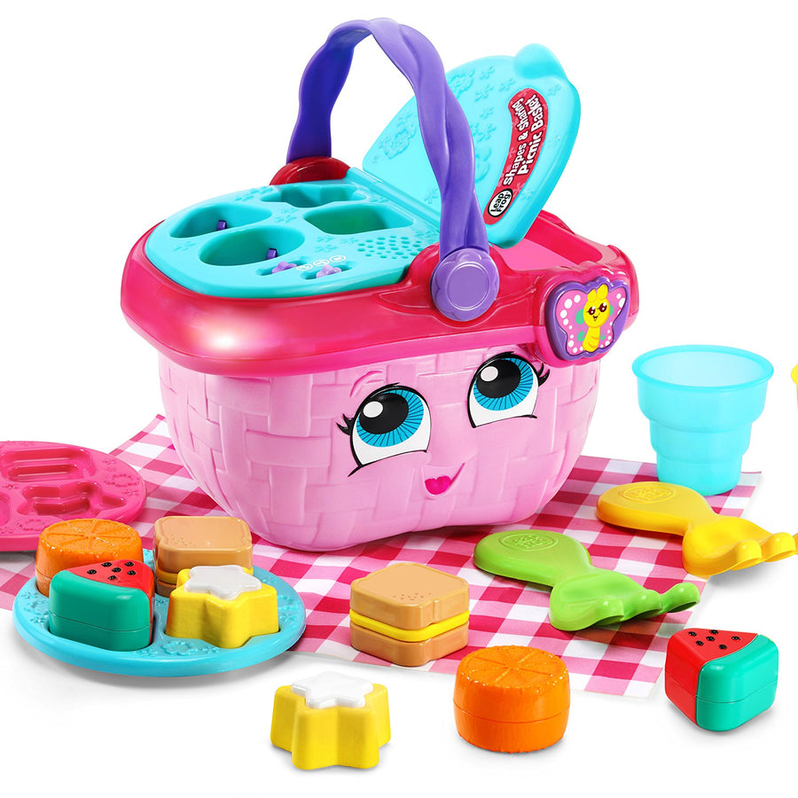 LeapFrog Shapes & Sharing Picnic Basket, Pink