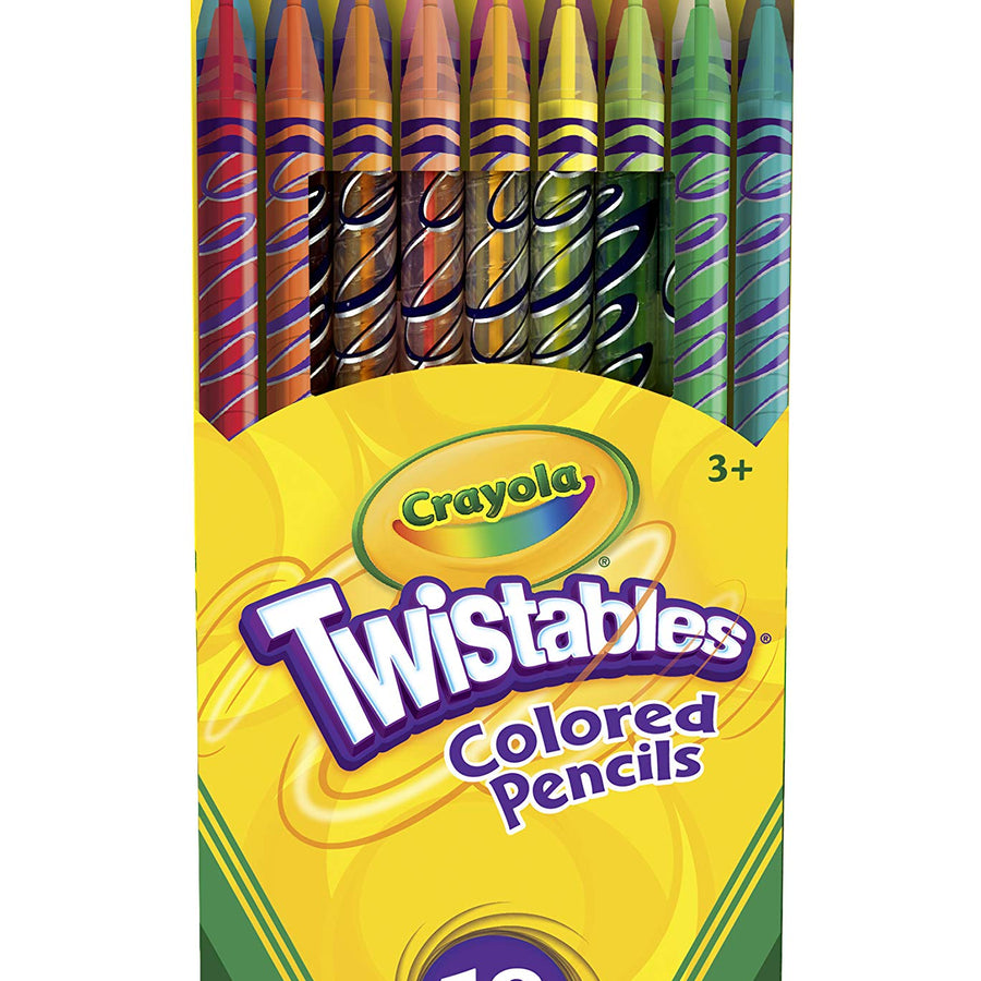 Crayola Twistable Colored Pencils, Gift for Kids, 18 Count