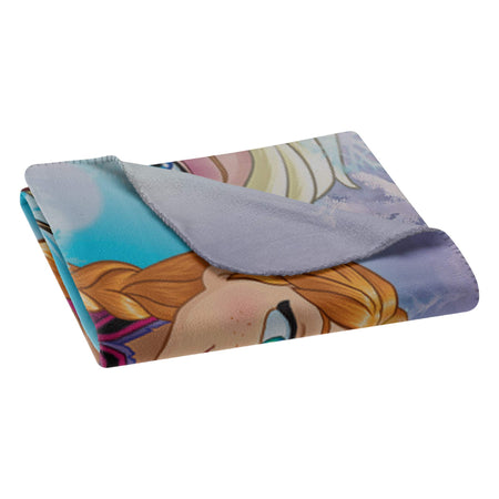 Disney Frozen, "Snow Journey" Fleece Throw Blanket, 45" x 60", Multi Color, 1 Count