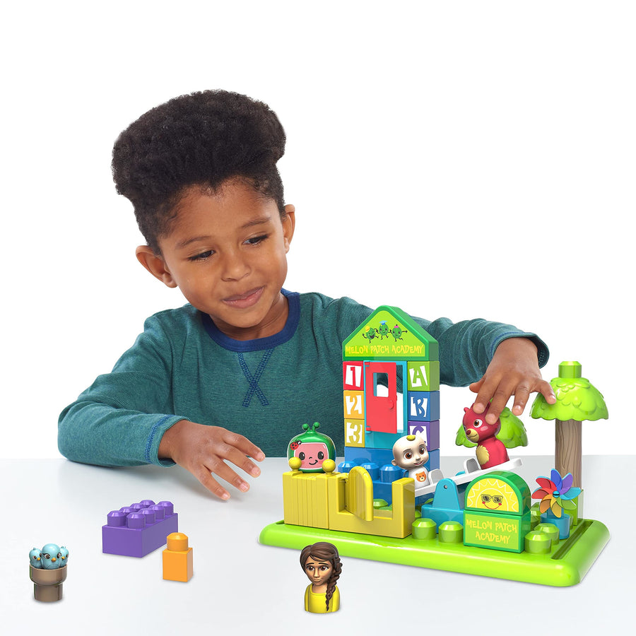 CoComelon Patch Academy, 53 Large Building Blocks Includes 6 Character Figures, by Just Play