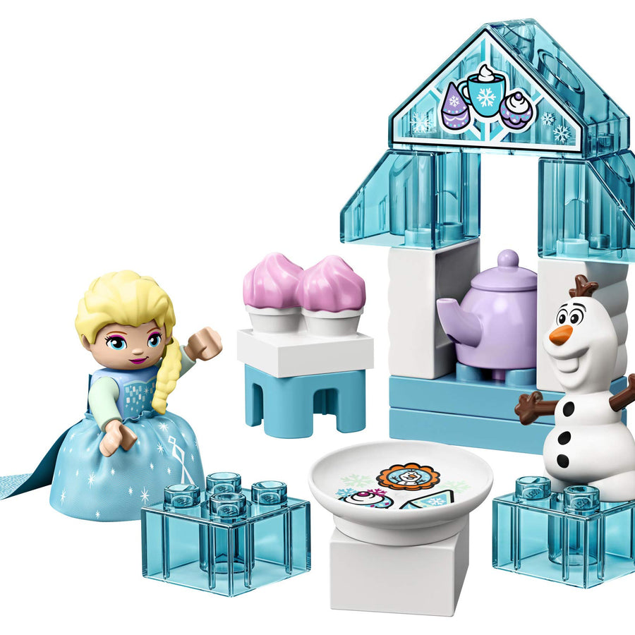 LEGO DUPLO Disney Frozen Toy Featuring Elsa and Olaf's Tea Party 10920 Disney Frozen Gift for Kids and Toddlers (17 Pieces)