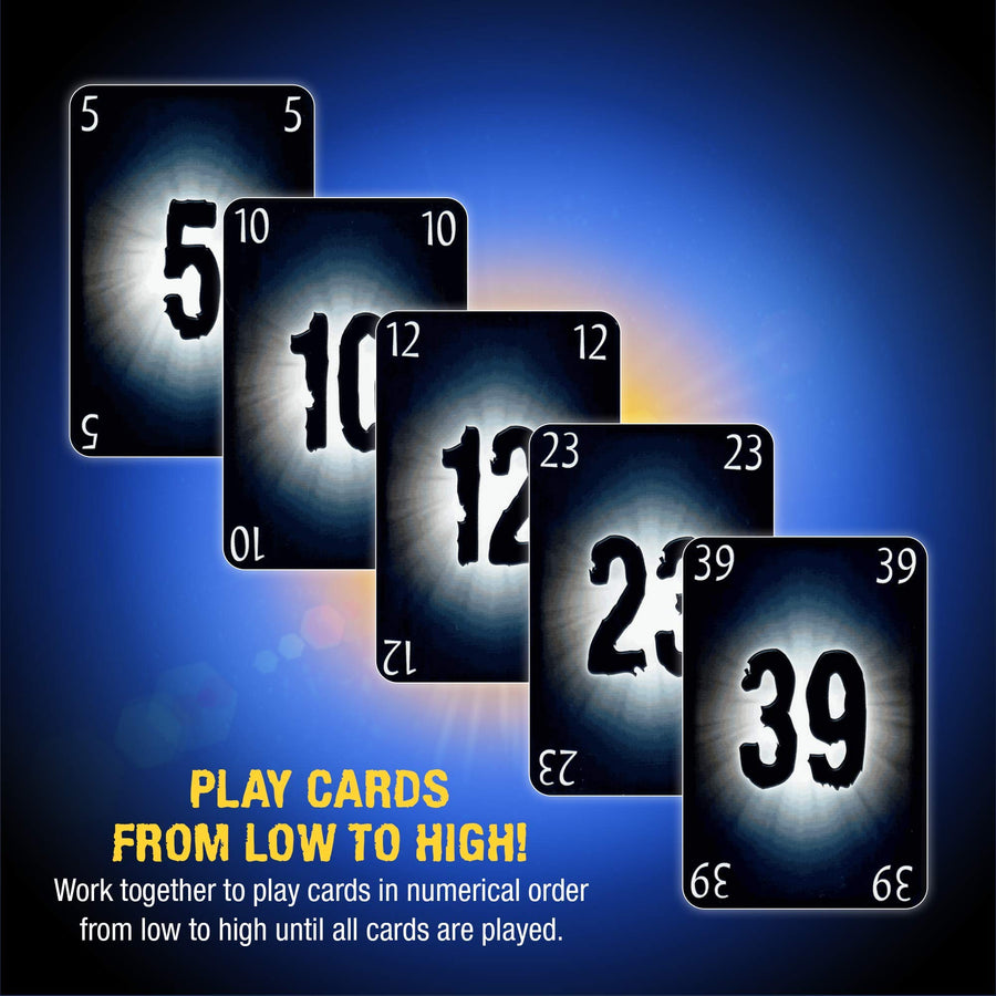 Pandasaurus Games The Mind - Family-Friendly Board Games - Adult Games for Game Night - Card Games for Adults, Teens & Kids (2-4 Players)