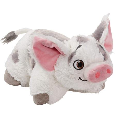 Pillow Pets Disney Moana Stuffed Animal Plush Pillow Pet 16", Pua , White