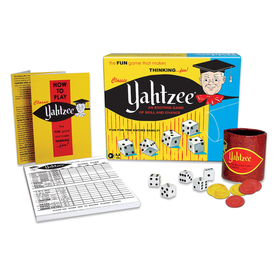 Classic Yahtzee, An Exciting Game Of Skill And Chance