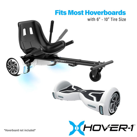 Hover-1 Buggy Attachment for Transforming Hoverboard Scooter into Go-Kart