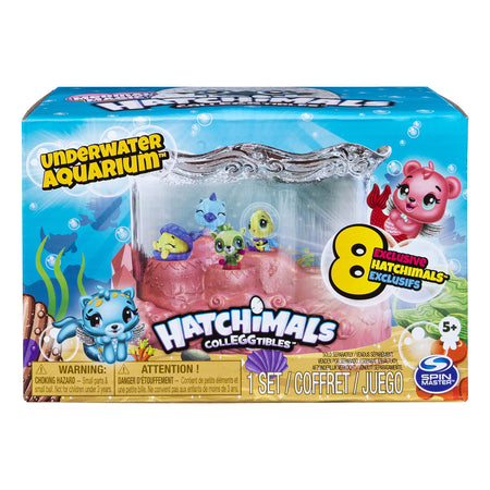 Hatchimals CollEGGtibles, Mermal Magic Underwater Aquarium with 8 Exclusive, for Kids Aged 5 and Up, Amazon Exclusive