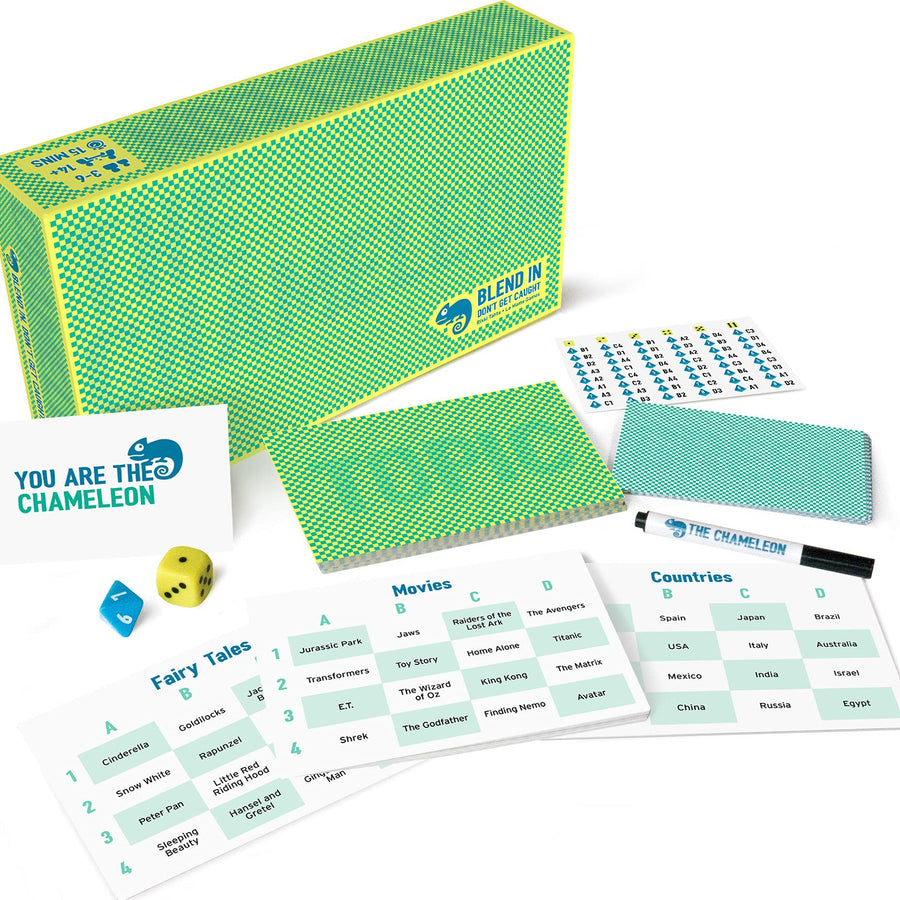 The Chameleon, Award-Winning Board Game for Families & Friends