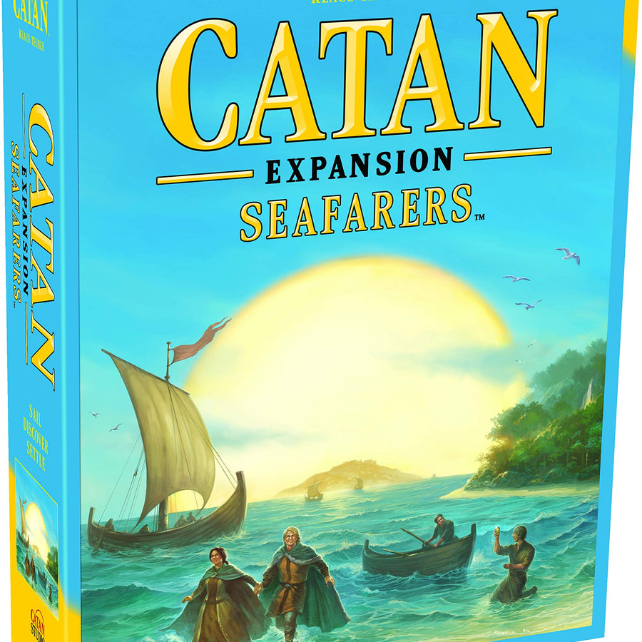 Catan Seafarers Board Game Expansion | Family Board Game | Board Game for Adults and Family | Adventure Board Game | Ages 10+ | for 3 to 4 Players | Average Playtime 60 Minutes | Made by Catan Studio