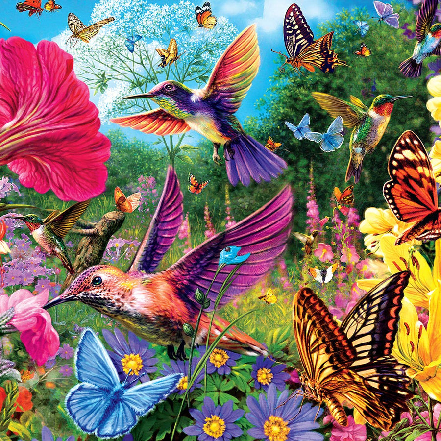 Buffalo Games - Hummingbird Garden - 1000 Piece Jigsaw Puzzle
