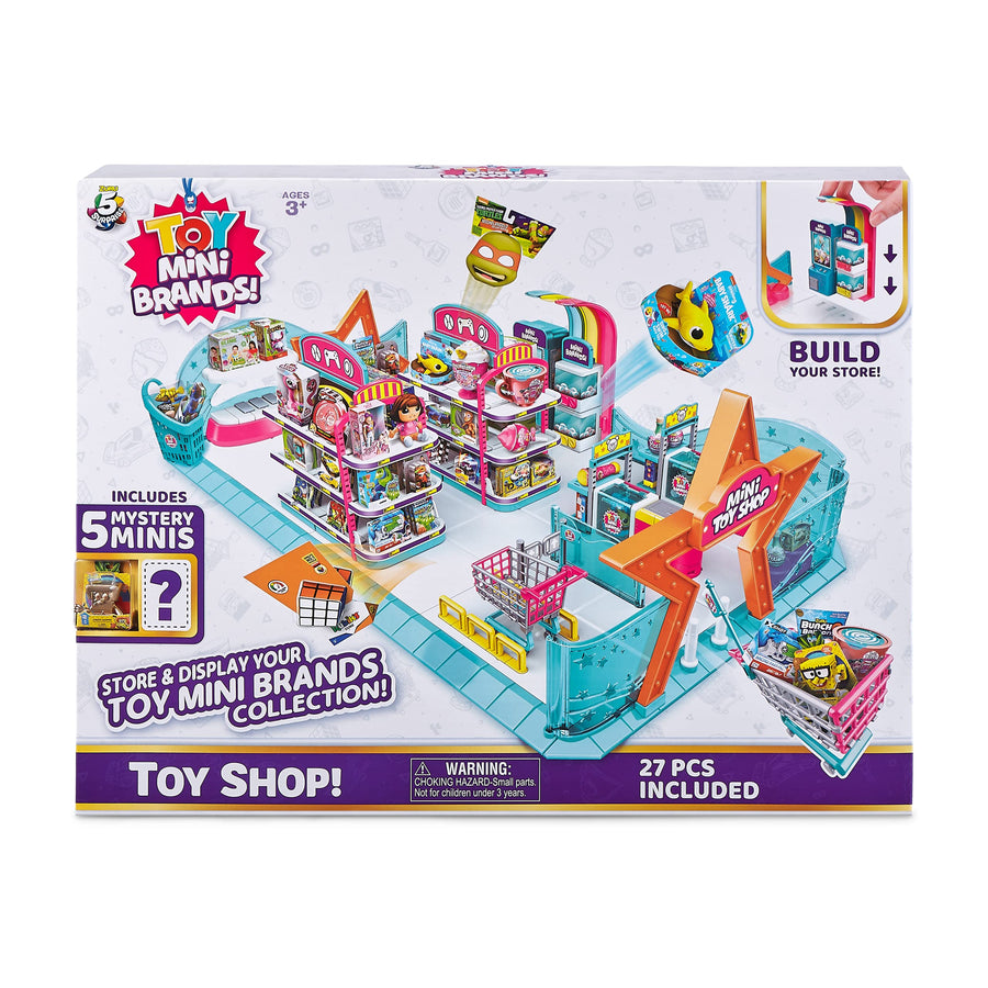 5 Surprise Toy Mini Brands Mini Toy Shop Playset by ZURU