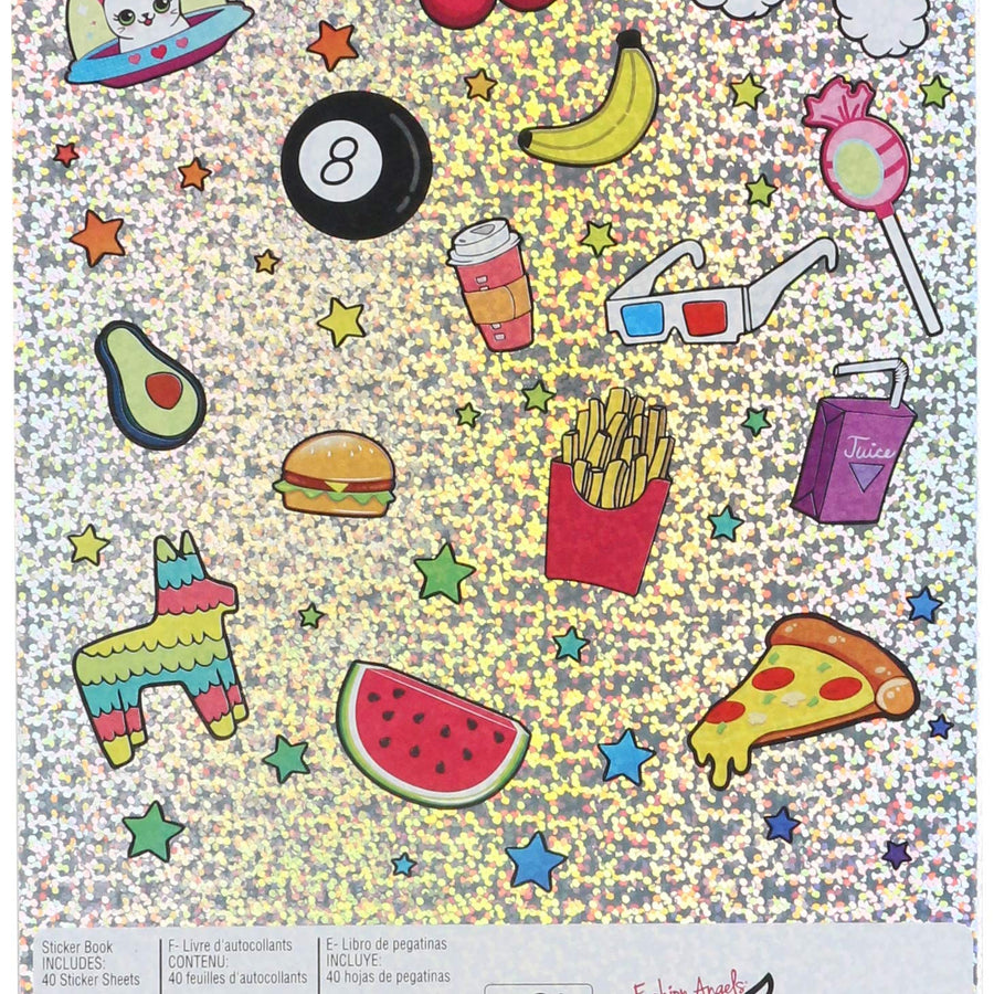 Fashion Angels 1000+ Ridiculously Cute Stickers for Kids - Fun Craft Stickers for Scrapbooks, Planners, Gifts and Rewards, 40-Page Sticker Book for Kids Ages 6+ and Up