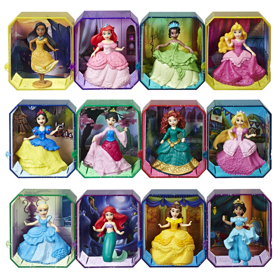 Disney Princess Royal Stories, Figure Surprise Blind Box with Favorite Disney Characters, Toy for 3 Year Olds & Up, 2" Disney Dolls