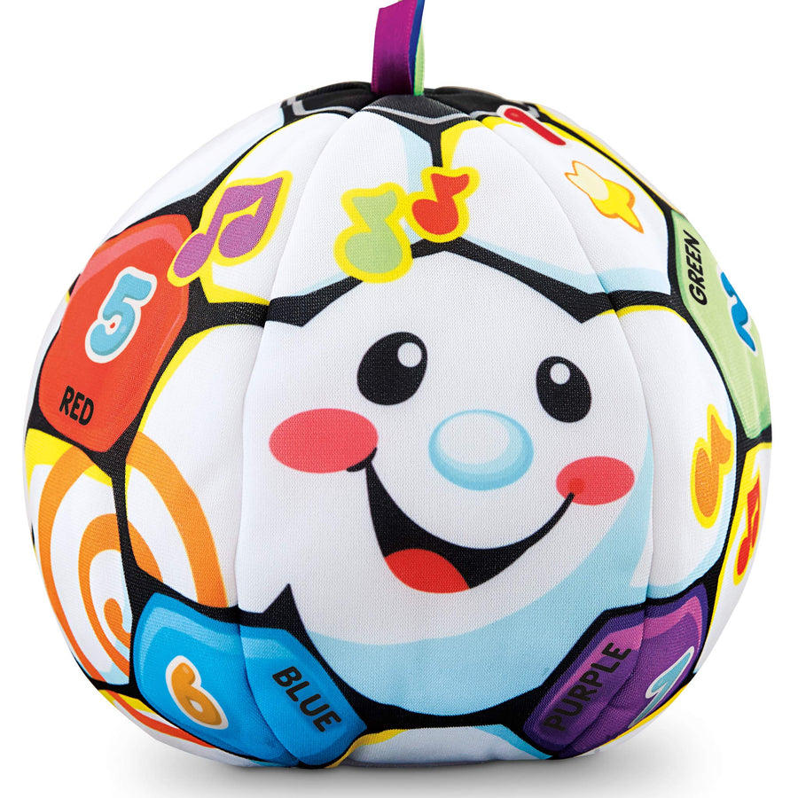 Fisher-Price Laugh & Learn Singin' Soccer Ball, Multicolor